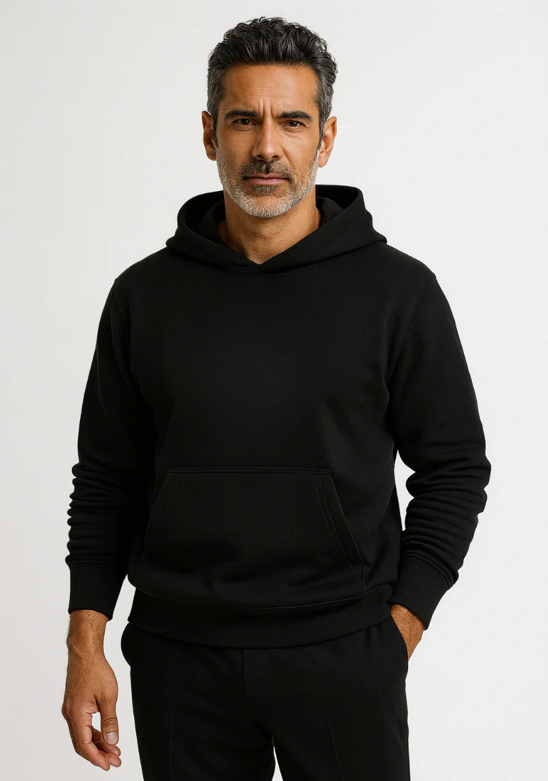 Premium Bamboo Byron Bay Hoodie — Black - Image 3