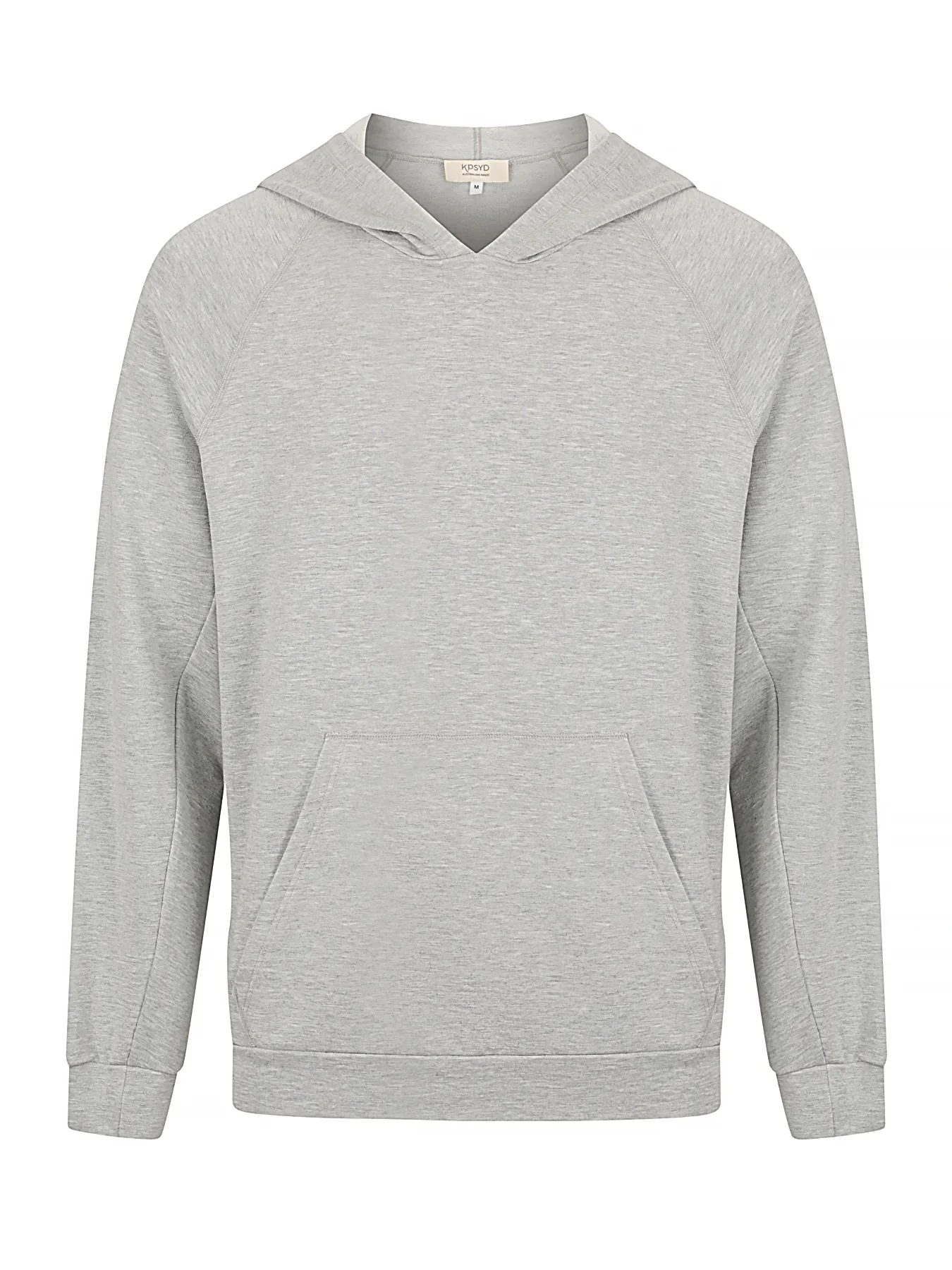 Premium Bamboo Byron Bay Hoodie — Grey Marl - Image 3