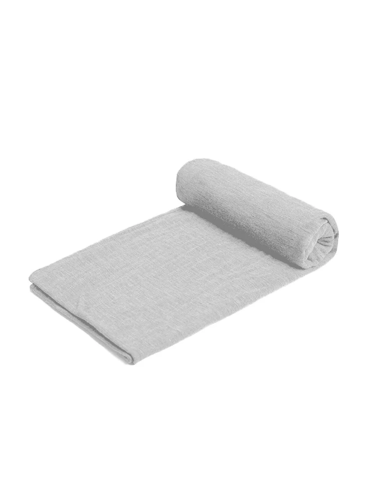 Superfine Merino Baby Blanket - Grey Marl - Image 4