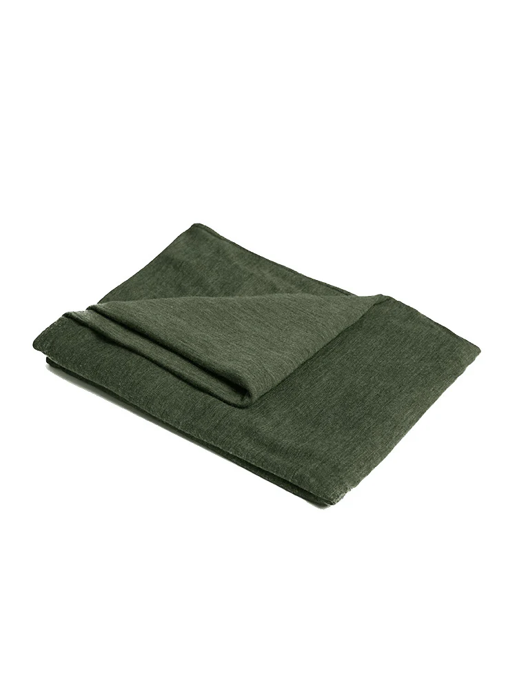 Superfine Merino Wrap — Forest Green - Image 3