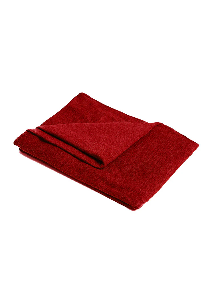 Superfine Merino Wrap — Red - Image 4